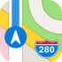234px-AppleMaps_logo.svg Apple Map icon